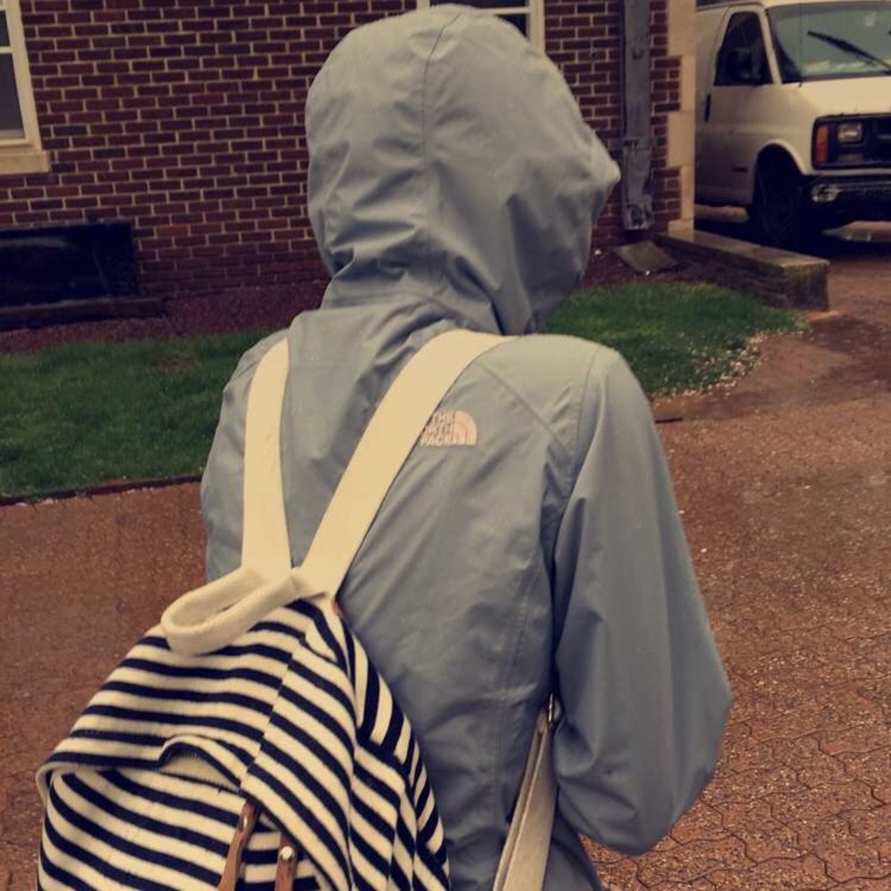 North face rain jacket